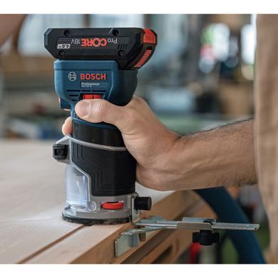 Аккумуляторный кромочный фрезер Bosch GKF 18V-8 Professional 18 В