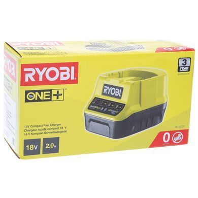 Зарядний пристрій 18В ONE+, 2А, Ryobi. RC18120 (5133002891)