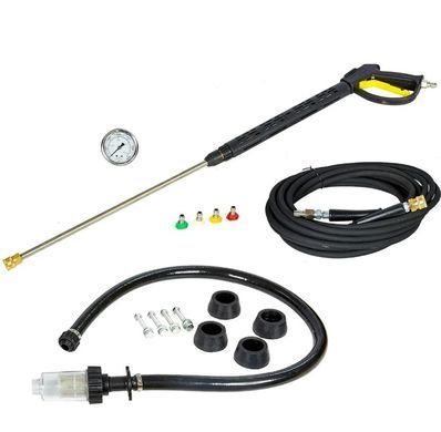 Мийка високого тиску 380В, 3,0кВт, 160бар, 15л/хв, Dolphin HS1615-1320C SET (HDK1813-1320C SET)