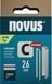 Скоби для степлера NOVUS STAPLES C 4 26MM 1000PCS (042-0804)