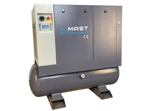 Винтовий компресор Mast LZN-10 COMBO inverter (осушувач + ресивер 300 л)