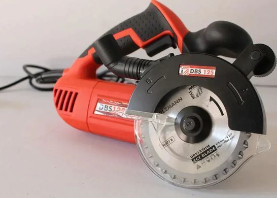 Ручная дисковая пила Holzmann DBS125, 125 мм, 1100 Вт, 5500 об/мин