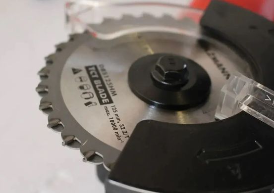 Ручная дисковая пила Holzmann DBS125, 125 мм, 1100 Вт, 5500 об/мин