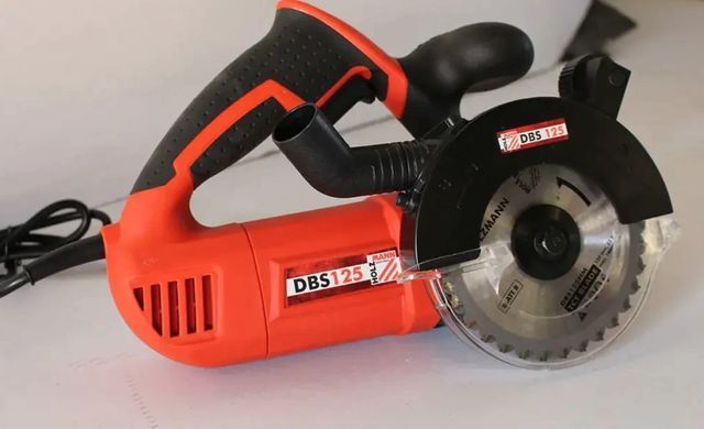 Ручная дисковая пила Holzmann DBS125, 125 мм, 1100 Вт, 5500 об/мин