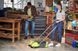 Аккумуляторная щеточная уборочная машина 18В ONE+, ширина 53 см, бак 17 л, Ryobi R18SW3-0 (5133004365)