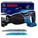 Акумуляторна шабельна пила Bosch GSA 185-LI 18 В, 230 мм