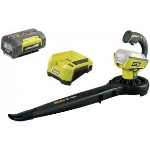 Аккумуляторная воздуходувка Ryobi RBL36B 36 В, 600 м&sup3;/ч, 191 км/ч, Li-Ion, 3.1 кг