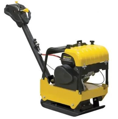 Віброплита реверсивна HONKER HP-C122RL &mdash; 122 кг, 25 кН, LONCIN 6.5 HP, колеса