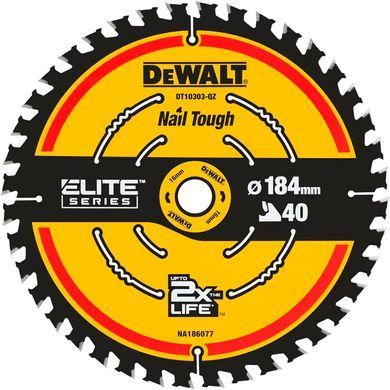 Пильный диск 184x16мм DeWALT DT10303