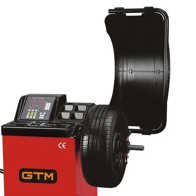 Станок балансировочный GTM TRE-500, 10&ndash;24", 220В, точность &plusmn;1 г, 0.2 кВт, 200 об/мин