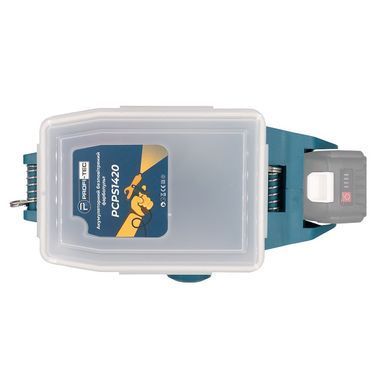 Безвоздушный краскопульт PROFI-TEC PCPS1420 1&times;8.0 Ач, ЗУ, коробка, шланг 1.5 м, сопло 517