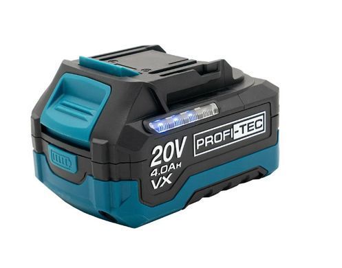 Аккумулятор PROFI-TEC PT2040VX, 20 В / 4.0 Ач