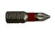 Бита GTM PZ1 25 мм 20 шт S2, Pozidriv, магнитная, хвостовик 1/4"