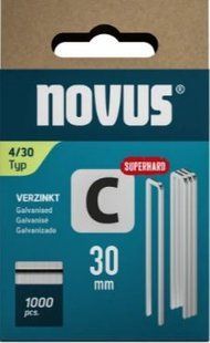 Скоби для степлера NOVUS STAPLES C 4 30MM 1000PCS (042-0806)