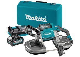 Ленточная пила аккумуляторная Makita PB002GM201 XGT 40V Max, 127 мм