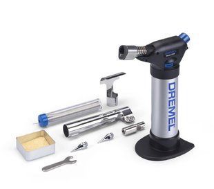Газовий паяльник Dremel VersaFlame 2200-5, бутан, 1200&deg;C, 5 насадок