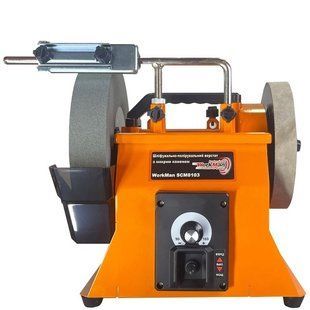Шліфувально-полірувальний верстат WorkMan 8103 з регулюванням оборотів
