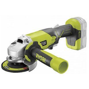 Акумуляторна кутова шліфмашина 18В ONE+, 115мм, 7500 об/хв, M14, Ryobi. R18AG-0