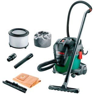 Строительный пылесос Bosch UniversalVac 15, 1000 Вт, 15 л