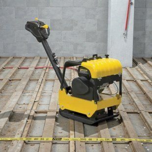 Віброплита реверсивна HONKER HP-C122RH &mdash; 122 кг, 25 кН, HONDA GX160, колеса