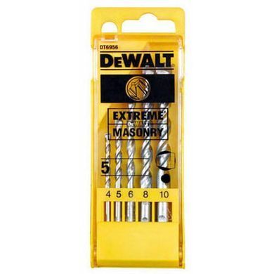 Набор сверл по кирпичу, камню и легкому бетону DeWALT DT6956
