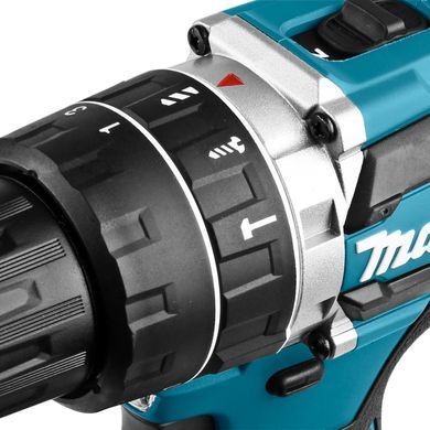 Акумуляторний ударний дриль-шурупокрут Makita DHP484RTE 18V 5Ah, 54 Нм