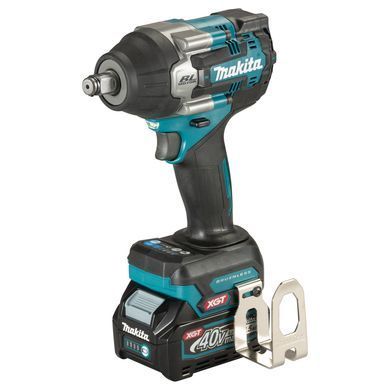 Аккумуляторный ударный гайковерт MAKITA TW007GD201 XGT 40 V Max, 760 Нм, 1/2"