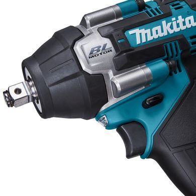 Аккумуляторный ударный гайковерт MAKITA TW007GD201 XGT 40 V Max, 760 Нм, 1/2"