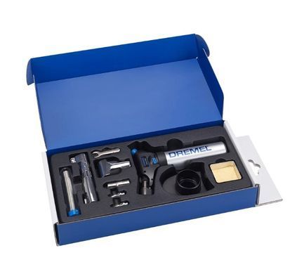 Газовый паяльник Dremel VersaFlame 2200-5, бутан, 1200&deg;C, 5 насадок