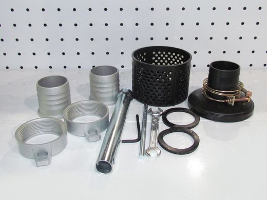 Мотопомпа рукав Vulkan SCWP50H, 50мм, 30м3/час, дв. HONDA GX160, подъем 25м, чистая вода,