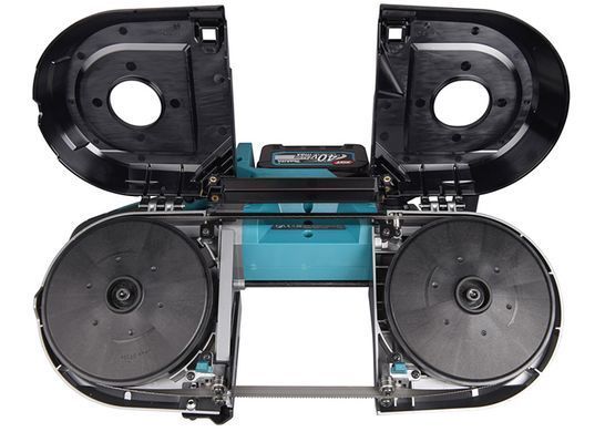 Ленточная пила аккумуляторная Makita PB002GM201 XGT 40V Max, 127 мм