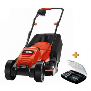 Электрическая газонокосилка Black&Decker EMAX32+A7062