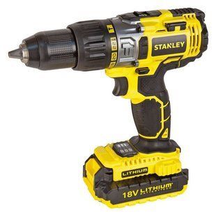 Акумуляторний ударний дриль-шуруповерт Stanley STDC18LHBK