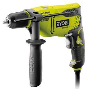 Дриль ударний Ryobi RPD800-K 800 Вт, 0&ndash;3000 об/хв, 51000 уд/хв, патрон 13 мм