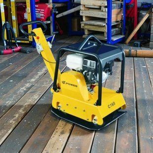 Виброплита реверсивная HONKER HP-C160RH &mdash; 160 кг, 31 кН, HONDA GX270