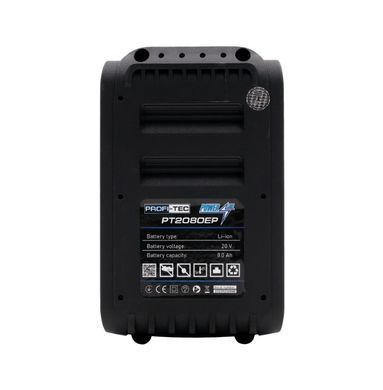 Аккумулятор PROFI-TEC PT2080EP, 20 В / 8.0 Ач / 21700