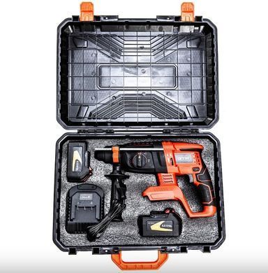 Акумуляторний перфоратор GTM RHC18/26BL безщітковий, 18В, 2.5 Дж, SDS+