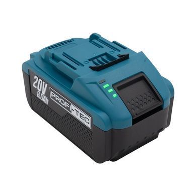 Аккумулятор PROFI-TEC PT2080EP, 20 В / 8.0 Ач / 21700
