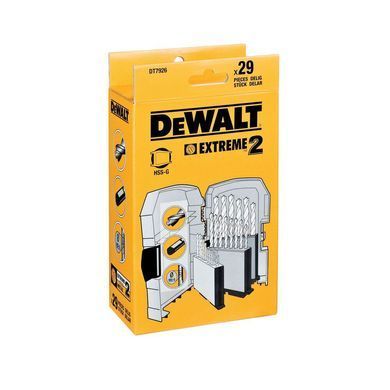 Набор сверл по металлу HSS-G EXTReMe 2 DeWALT DT7926