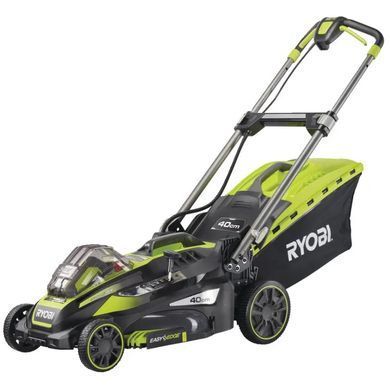 Аккумуляторная газонокосилка 36В, 41см, зарядное и батарея 4Ач, Ryobi RLM36X41H40 (5133002806)