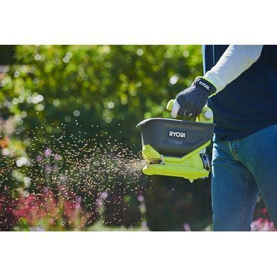 Садовая аккумуляторная сеялка 18В ONE+, для удобрений или семян, Ryobi OSS1800 (5133003729)