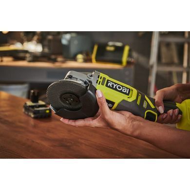 Аккумуляторная угловая шлифовальная машина RYOBI RAG18125-0, 18 В, диск 125 мм