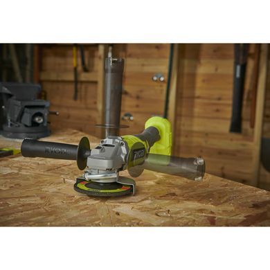 Аккумуляторная угловая шлифовальная машина RYOBI RAG18125-0, 18 В, диск 125 мм