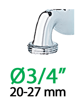 Таймер подачи воды Claber DUAL SELECT вход 3/4", до 98 режимов