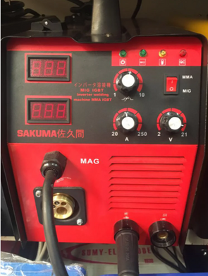 Сварочный полуавтомат инверторный 3 в 1 Sakuma SUPER250AP