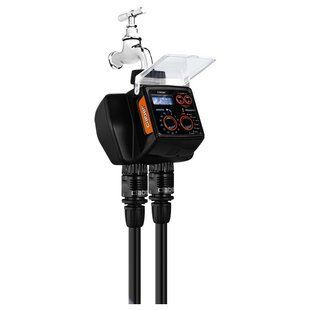 Таймер подачи воды Claber DUAL SELECT вход 3/4", до 98 режимов