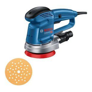 Ексцентрикова шліфмашина Bosch GEX 34-125 Professional, 340 Вт, &Oslash;125 мм