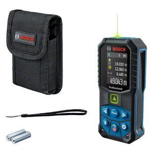 Лазерний далекомір Bosch GLM 50-27 CG Professional із зеленим лазером, Bluetooth, 50 м
