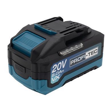 Акумулятор PROFI-TEC PT2080VX, 20 В / 8.0 А&middot;г / 21700