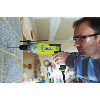 Дрель ударная Ryobi RPD1010-K 1010 Вт, 2 скорости 0–1200/0–3200 об/мин, 13 мм БЗП Дрель ударная Ryobi RPD1010-K 1010 Вт, 2 скорости 0–1200/0–3200 об/мин, 13 мм БЗП